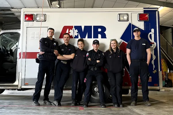 Members of the newly formed EMS union in Bozeman, Montana. Photo courtesy Tyler Holmes.