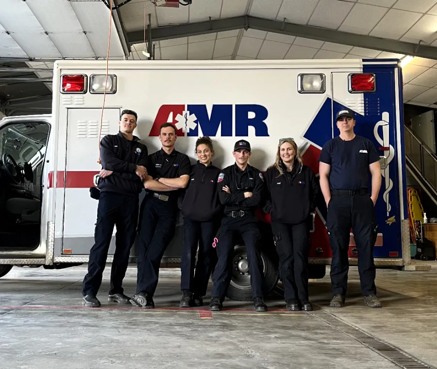 Members of the newly formed EMS union in Bozeman, Montana. Photo courtesy Tyler Holmes.